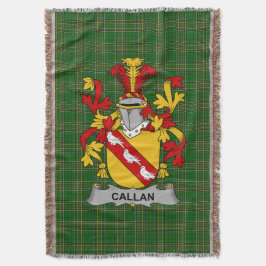 Irish Callan oder O_Callan Coat of Arms Family Cre Decke