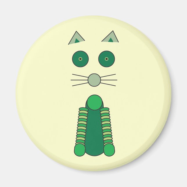 Irish Cat Magnet (Vorne)