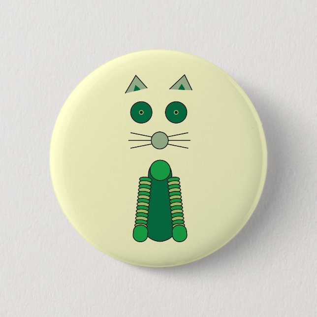 Irish CAT T - Shirt Button (Vorderseite)