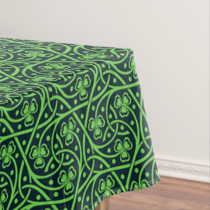 Irish Celtic Clover Tischdecke