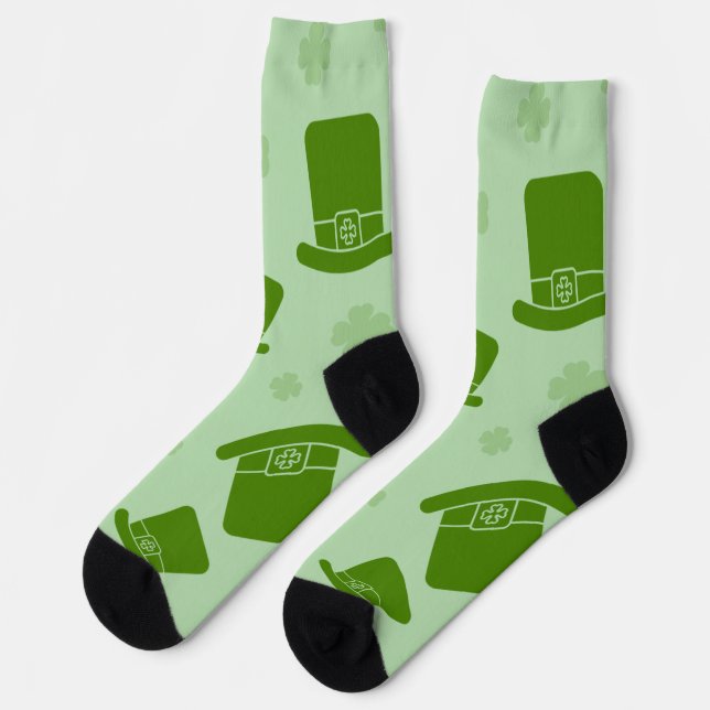 Irish Charm Crew Socks Socken (Linkes Detail)