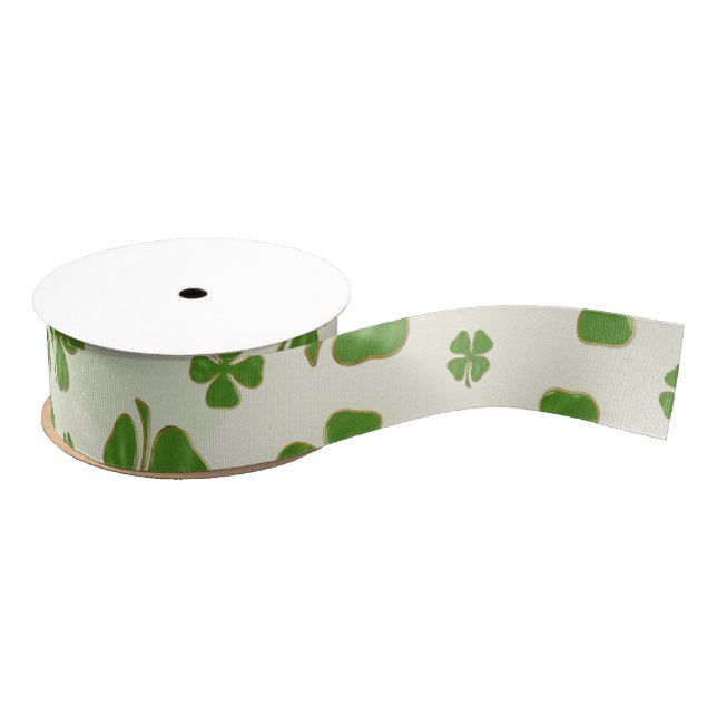 Irish Charm Whimsical St Patrick's Day Ripsband (Spule)