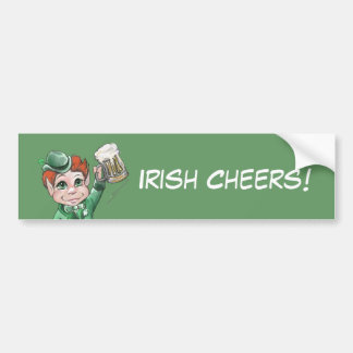 Irish Cheers! Autoaufkleber