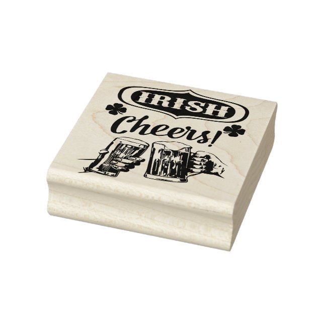 Irish Cheers Gummistempel (Stempel)