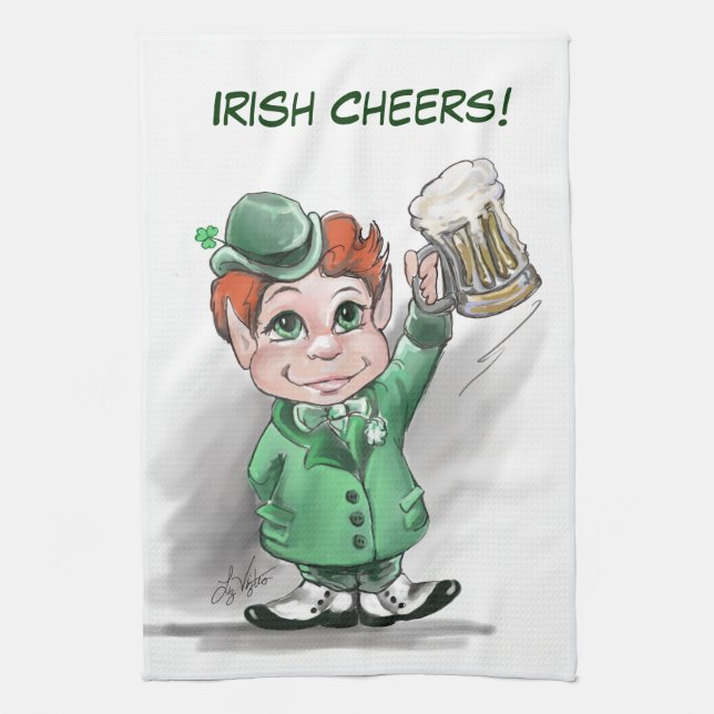 Irish Cheers! Küchentücher (Vertikal)