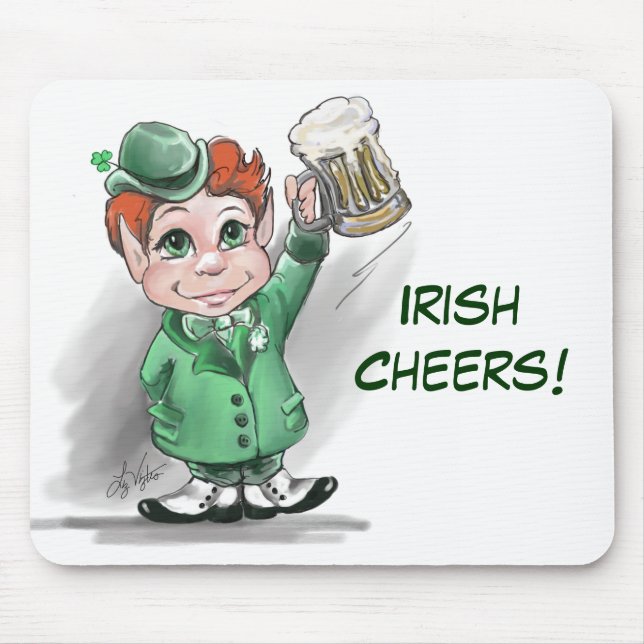 Irish Cheers! Mousepad (Vorne)