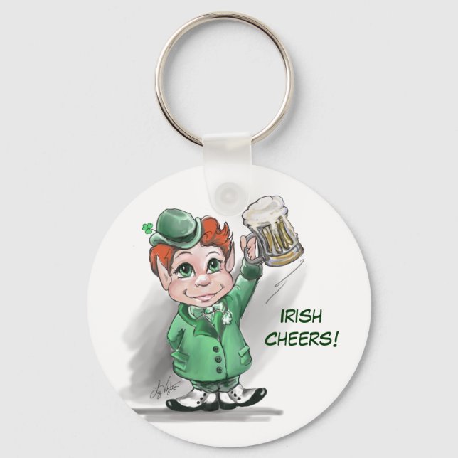 Irish Cheers! Schlüsselanhänger (Vorderseite)