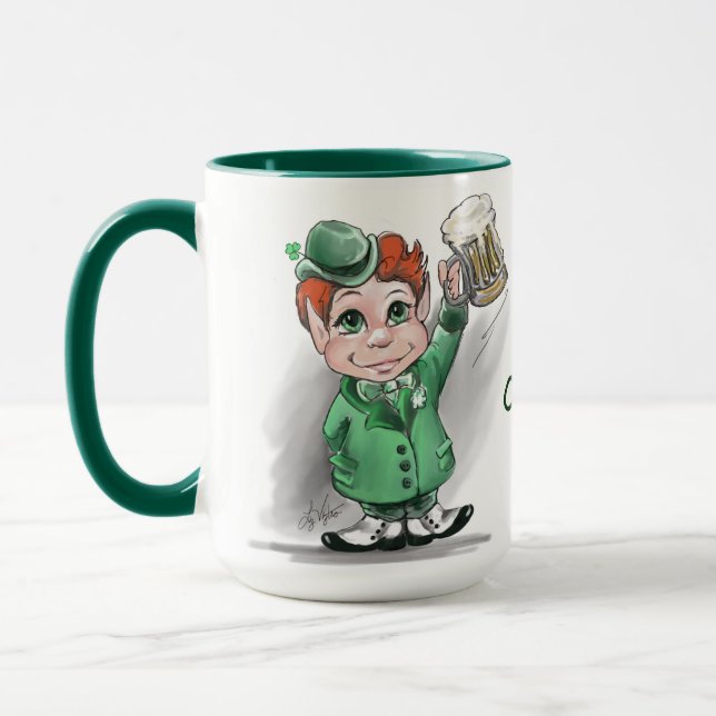 Irish Cheers! St. Patrick's Day Tasse (Links)
