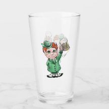 Irish Cheers! Trinkglas