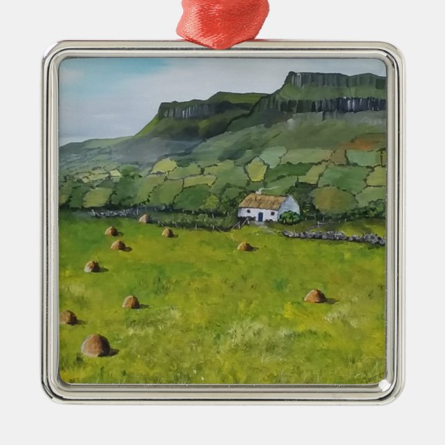 Irish Christmas Ornament Holiday Irland (Vorne)