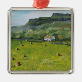 Irish Christmas Ornament Holiday Irland Aus Metall