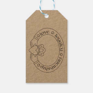 Irish Claddagh Ring Geschenkanhänger