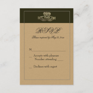 Irish Claddagh RSVP