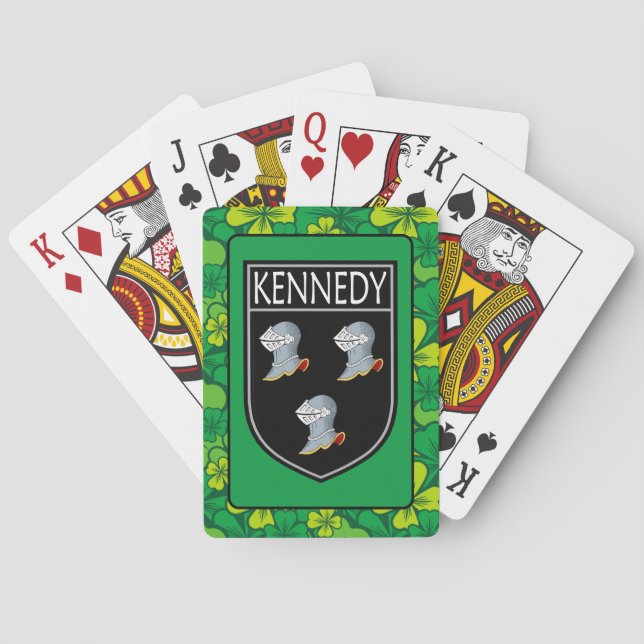 Irish Clan Kennedy Spielkarten (Rückseite)