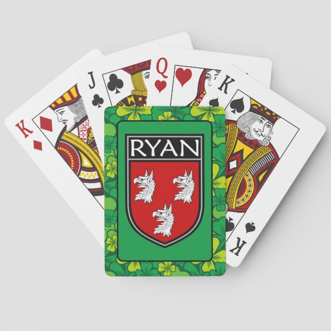 Irish Clan Ryan Spielkarten (Rückseite)