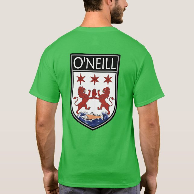 Irish Clan Wappen - O'Neill T-Shirt (Rückseite)