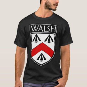 Irish Clan Wappen Walsh T-Shirt