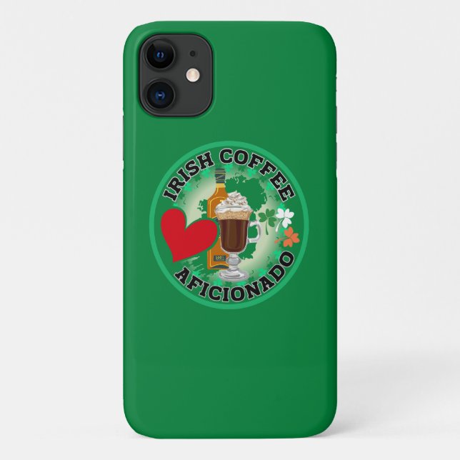 Irish Coffee Aficionado Case-Mate iPhone Hülle (Rückseite)