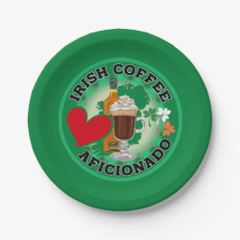 Irish Coffee Aficionado Pappteller