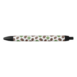 Irish Coffee Beans and Shamrocks Funny Design Kugelschreiber