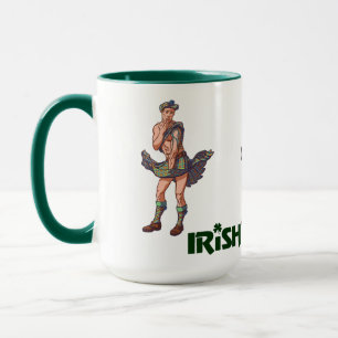 Irish Coffee Riskantes Kilt-Geschenk Tasse