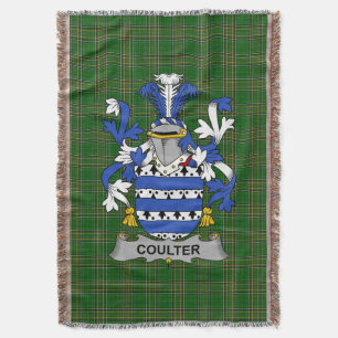 Irish Coulter oder O_Coulter Coat of Arms Family C Decke