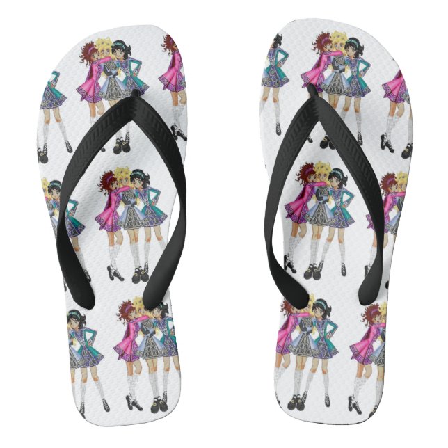 Irish Dance Flip Flops (Fußbett)