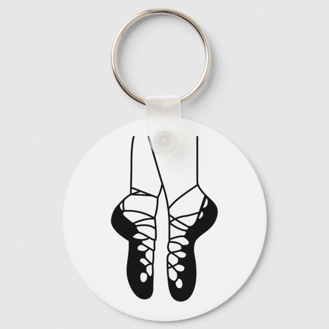 Irish Dance Shoes Schlüsselanhänger (Vorderseite)