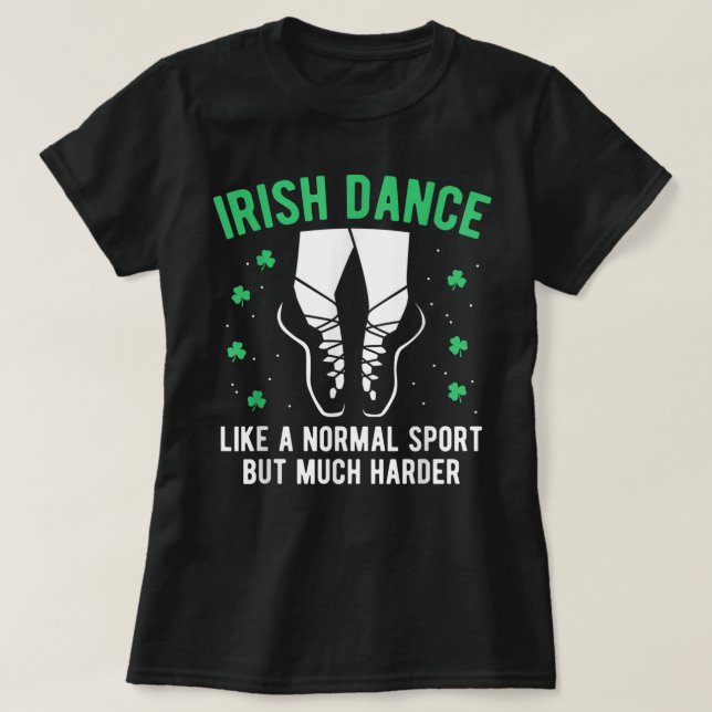 Irish Dance Women Girls Dance St Patricks Day Gi T-Shirt (Design vorne)