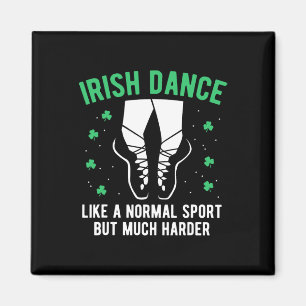 Irish Dance Women Girls Dancing Magnet