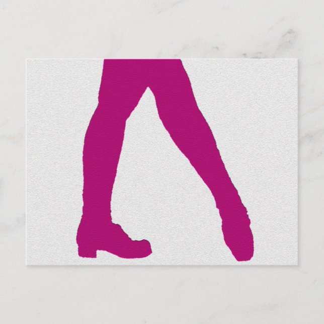 Irish Dancer Postkarte (Vorderseite)