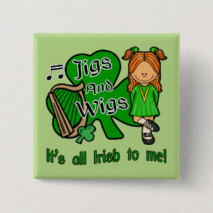 Irish Dancer's, Irish Dancing Abzeichen Button