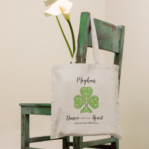 Irish Dancing Shamrock Tragetasche