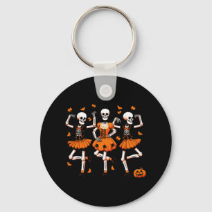 Irish Dancing Skeletts Spooky Dance Halloween Wom Schlüsselanhänger