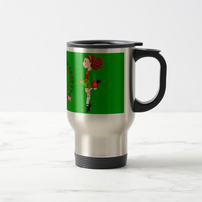 Irish Dancing Travel Mug Reisebecher (Rechts)