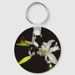 Irish Design - Sammlung von Messing und Blume Schlüsselanhänger