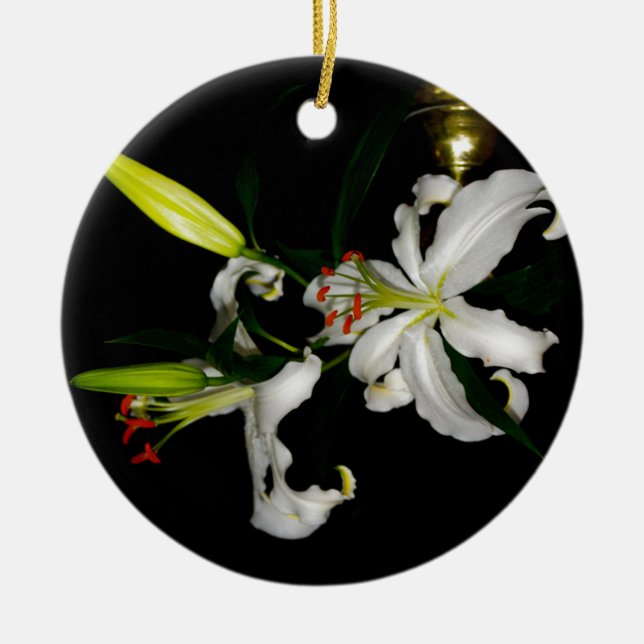 Irish Design - The Blume Collection Keramik Ornament (Vorne)
