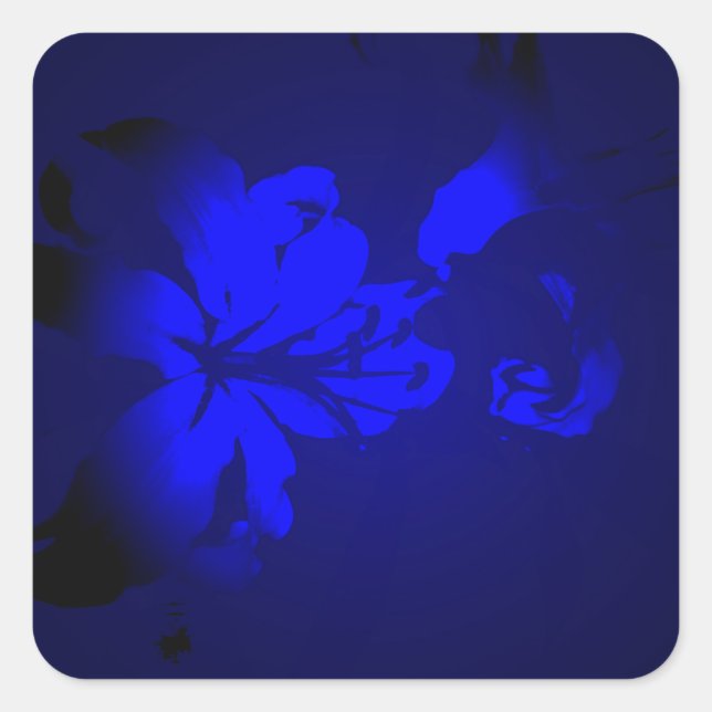 Irish Design - The Blume Collection Quadratischer Aufkleber (Vorderseite)