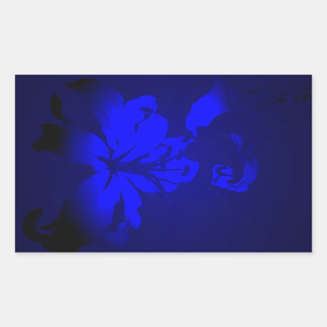 Irish Design - The Blume Collection Rechteckiger Aufkleber (Vorderseite)