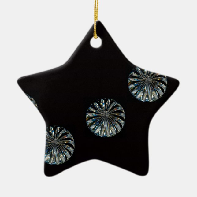 Irish Design-The Crystal Collection Keramik Ornament (Vorne)