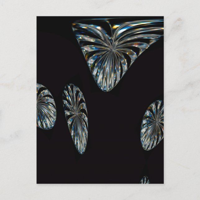 Irish Design - The Crystal Collection Postkarte (Vorderseite)