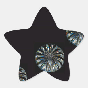 Irish Design-The Crystal Collection Stern-Aufkleber