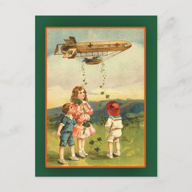 Irish Diribles St. Patrick's Day Cards Postkarte (Vorderseite)