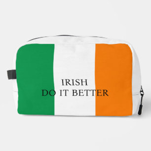 Irish Do it Better Funny Funny Funny Flag irischen Waschbeutel