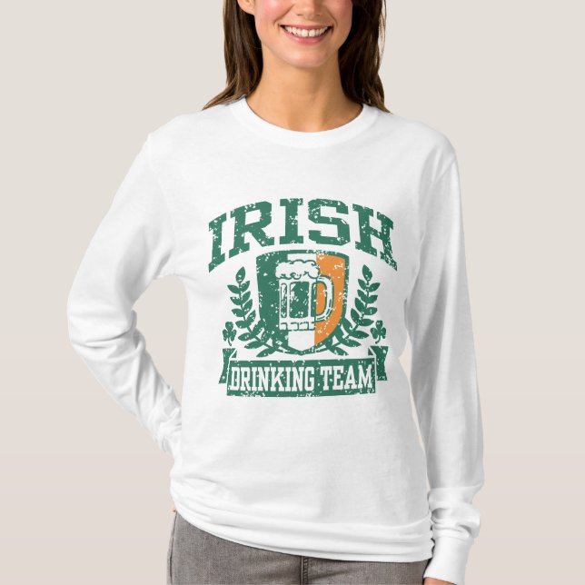 Irish Drink Team T-Shirt (Vorderseite)