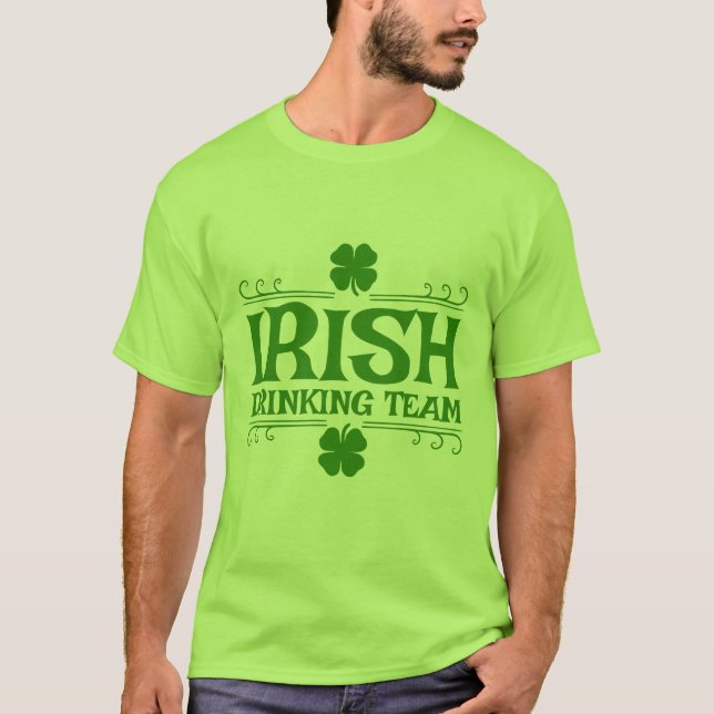 Irish Drink Team T-Shirt (Vorderseite)