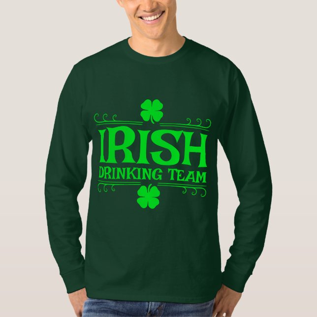 Irish Drink Team T-Shirt (Vorderseite)