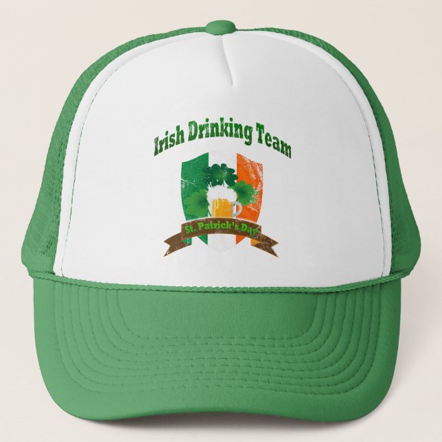 Irish Drinking Team Truckerkappe (Vorderseite)