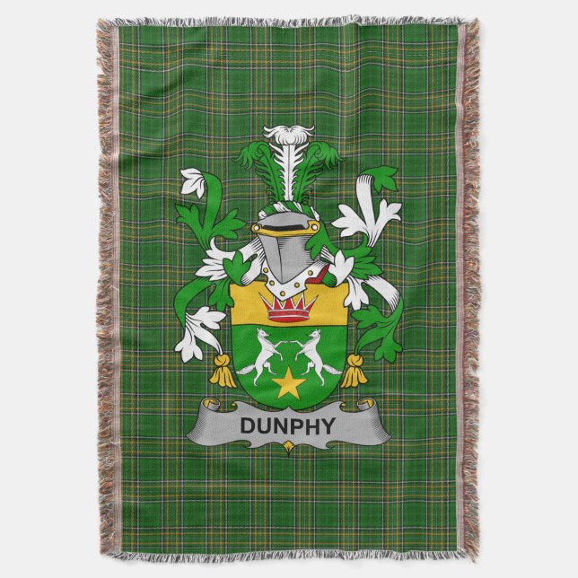 Irish Dunphy (Middle Temple - Burke_s) Coat of Ar Decke (Vorderseite Vertikal)