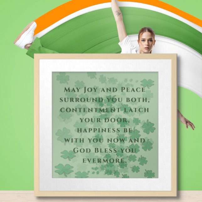 Irish Eriage Blessing - - Poster (Von Creator hochgeladen)